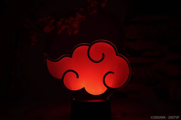 OTAKU LAMPS Akatsuki Cloud Naruto Shippuden Otaku Lamp 3 OTAKU LAMPS Akatsuki Cloud Naruto Shippuden Otaku Lamp