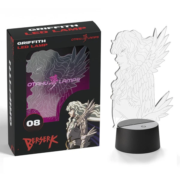 OTAKU LAMPS Griffith Berserk Otaku Lamp 4 OTAKU LAMPS Griffith Berserk Otaku Lamp - Image 2
