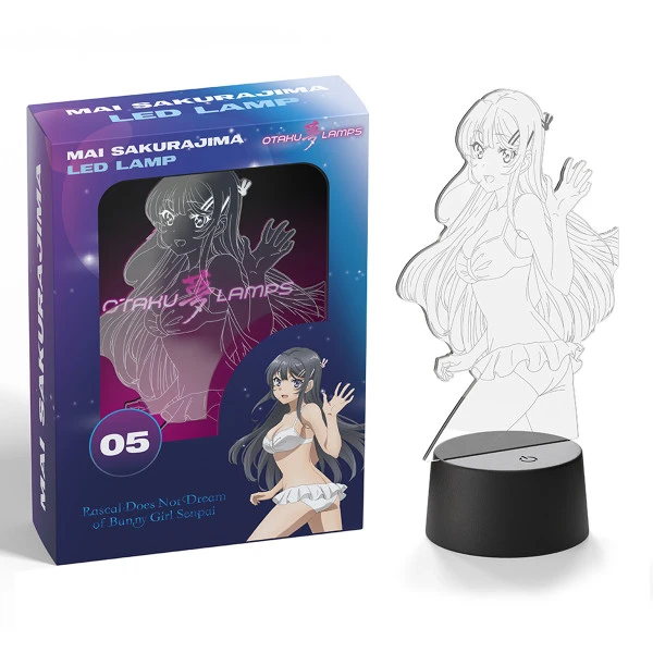 OTAKU LAMPS Mai Sakurajima In Swimsuit Rascal Does Not Dream Of Bunny Girl Senpai Otaku Lamp 4 OTAKU LAMPS Mai Sakurajima In Swimsuit Rascal Does Not Dream Of Bunny Girl Senpai Otaku Lamp - Image 2