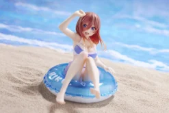 TAITO PRIZE Miku Nakano Aqua Float Girls Ver The Quintessential Quintuplets Prize Figure -Anime peripheral Sales 840342400249 figure miku nakano aqua float girls ver the quintessential quintuplets prize alti