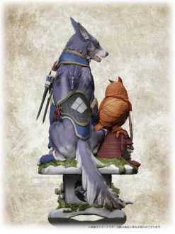 CAPCOM [Imperfect] Palamute Monster Hunter Statue Figure -Anime peripheral Sales IMP 4976219120494 figure palamute monster hunter statue altd