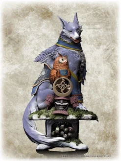 CAPCOM [Imperfect] Palamute Monster Hunter Statue Figure -Anime peripheral Sales IMP 4976219120494 figure palamute monster hunter statue altf